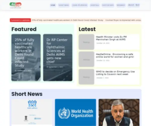 Medlarge.com(All About Health & Wellness) Screenshot