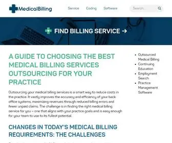 Medlcalbilling.com(Medical Billing Service & Software Quotes) Screenshot