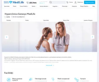 Medlife-Genesys.ro(Spitalul Genesys MedLife) Screenshot