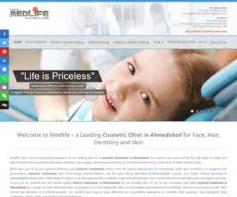 Medlife.co.in(Cosmetic Clinic in Ahmedabad) Screenshot