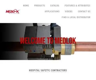 Medlok.com(Medical Gas Fittings) Screenshot