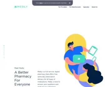 Medly.com(Medly Pharmacy) Screenshot