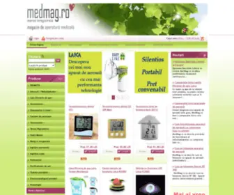 Medmag.ro(Produse pentru ingrijirea si monitorizarea sanatatii) Screenshot