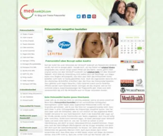 Medmarkt24.com(Potenzmittel online bestellen sicher & diskret bei) Screenshot