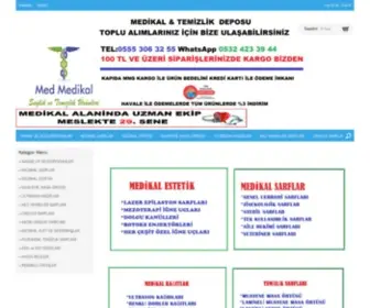 Medmedikal.com.tr(Medikal sarf malzemeleri ve tıbbi cihazlarda güvenilir tedarikçiniz) Screenshot