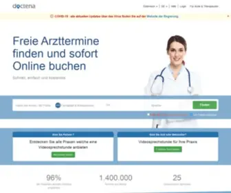 Mednanny.com(Ärzte) Screenshot