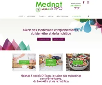 Mednatexpo.ch(Mednat Expo) Screenshot
