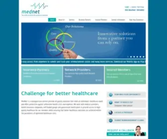 Mednet-Global.com(MedNet) Screenshot