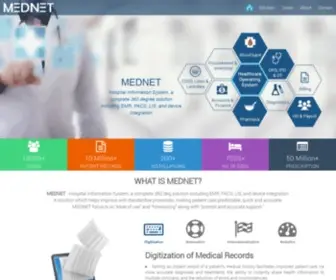 Mednetlabs.com(Hospital Information System) Screenshot