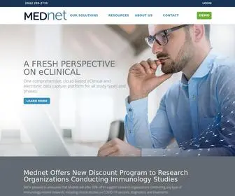 Mednetsolutions.com(Mednet) Screenshot