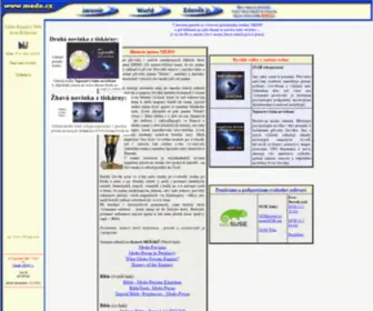 Medo.cz(Medo Family's Web from Bohemia) Screenshot