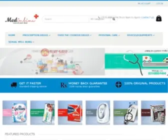 Medonline.pk(Online Pharmacy Store in Pakistan) Screenshot