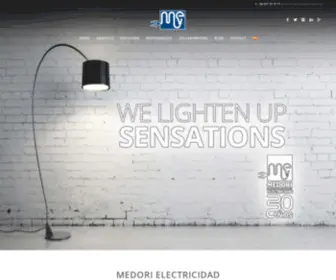 Medorielectricidad.net(Instaladores eléctricos en Ibiza) Screenshot