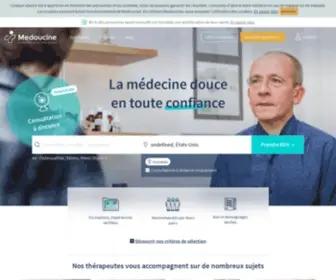 Medoucine.com(Prenez) Screenshot