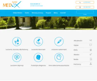 Medox.org.pl(Leczenie uzależnień) Screenshot