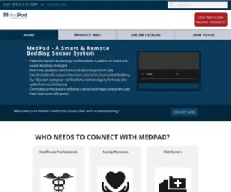 Medpad.com(Notifies when a patient or loved one) Screenshot