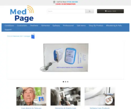 Medpage-LTD.com(Medpage Ltd) Screenshot