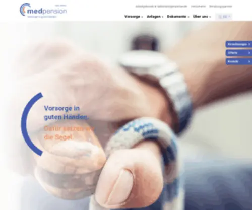 Medpension.ch(Berufliche Vorsorge) Screenshot