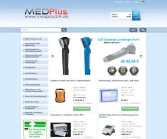 Medplus24.de(Medizinische geräte) Screenshot