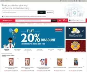 Medplusmart.com(Online Pharmacy Store in India) Screenshot