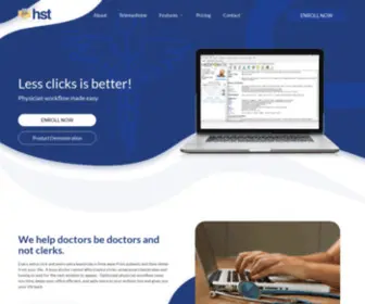 Medpointemr.com(Less clicks is better) Screenshot