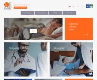 Medpolonia.com.pl(Szpital prywatny) Screenshot