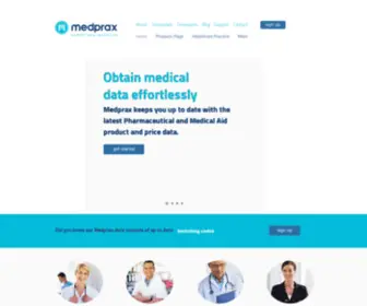 Medprax.co.za(Medprax) Screenshot