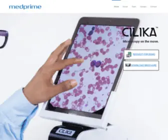 Medprimetech.com(MedPrime) Screenshot