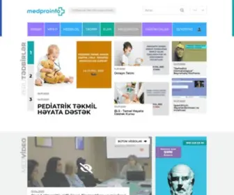 Medproinfo.com(Professional Tibbi Informasiya Portal) Screenshot