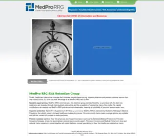 Medprorrgny.com(MedPro RRG) Screenshot