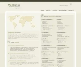 Medranks.com(Shop for over 300) Screenshot
