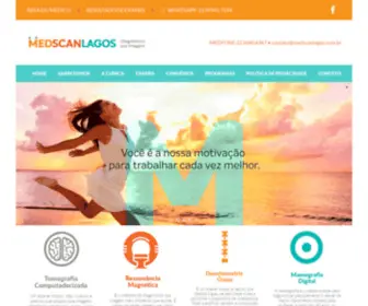 Medscanlagos.com.br(Home) Screenshot