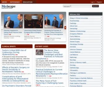 Medscape.org(Find free continuing medical education (cme)) Screenshot
