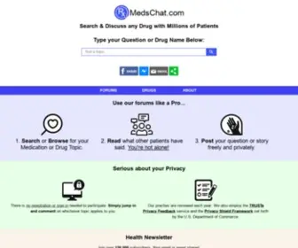 Medschat.com(Drugs Forum) Screenshot