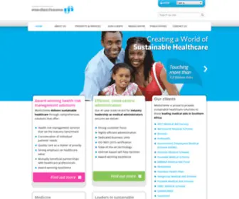 Medscheme.co.za(Business medical schemes) Screenshot