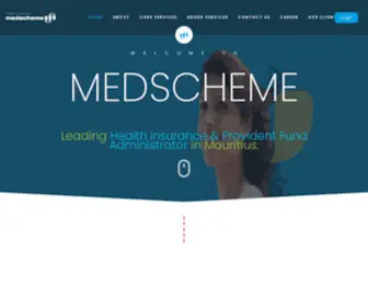 Medscheme.mu(Medscheme) Screenshot