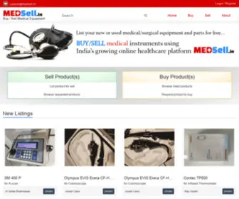 Medsell.in(Buy/Sell New) Screenshot