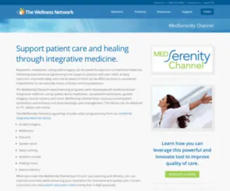 Medserenity.com(The MedSerenity Channel delivers patient education) Screenshot