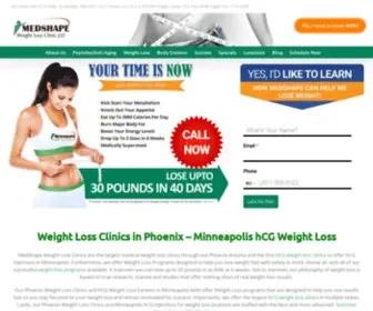 Medshapeweightloss.com(We have many Phoenix Weight Loss Clinics location and Minnesota Weight Loss) Screenshot