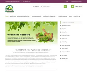 Medsherb.com(Home) Screenshot