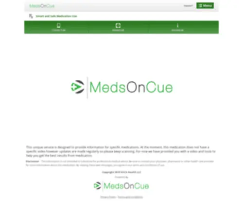 Medsoncue.com(Medsoncue) Screenshot