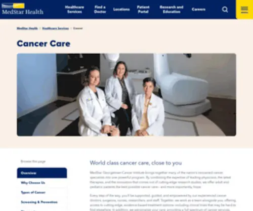 Medstarcancer.org(Medstarcancer) Screenshot