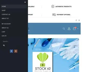 Medstock62.com(Your one stop medical supplies store) Screenshot