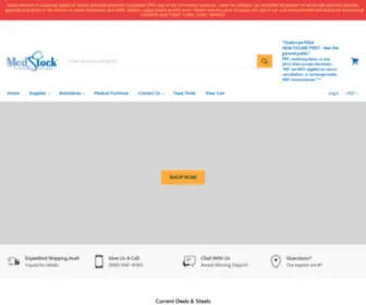 Medstockusa.com(MedStock Medical Equipment & Medical Supplies at the Best Prices) Screenshot