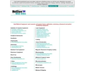 Medstore.com(Used Medical Equipment) Screenshot