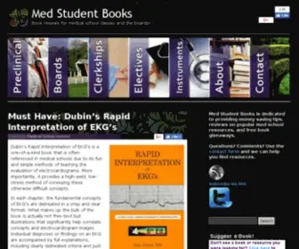 Medstudentbooks.com(Medical Student Books) Screenshot
