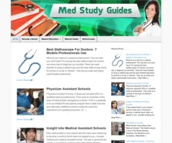 Medstudyguides.com(Medical Study Guides) Screenshot