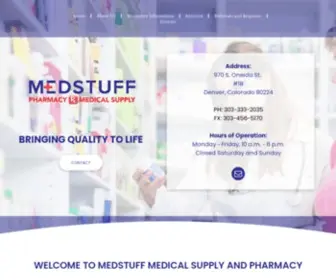 Medstuff.com(MedStuff Medical Supply & Repair) Screenshot