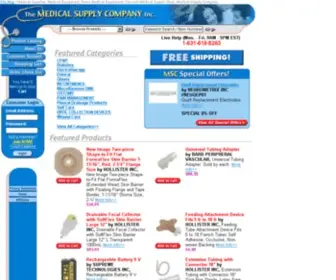 Medsupplyco.com(The Medical Supply Company) Screenshot