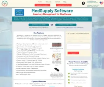 Medsupplysoftware.com(MedSupply Inventory Software) Screenshot